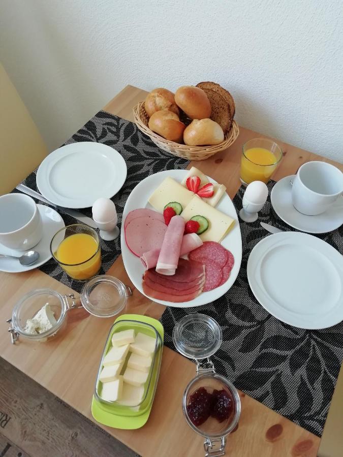 Ferienwohnung Landquartier Schweppenhausen Exteriör bild
